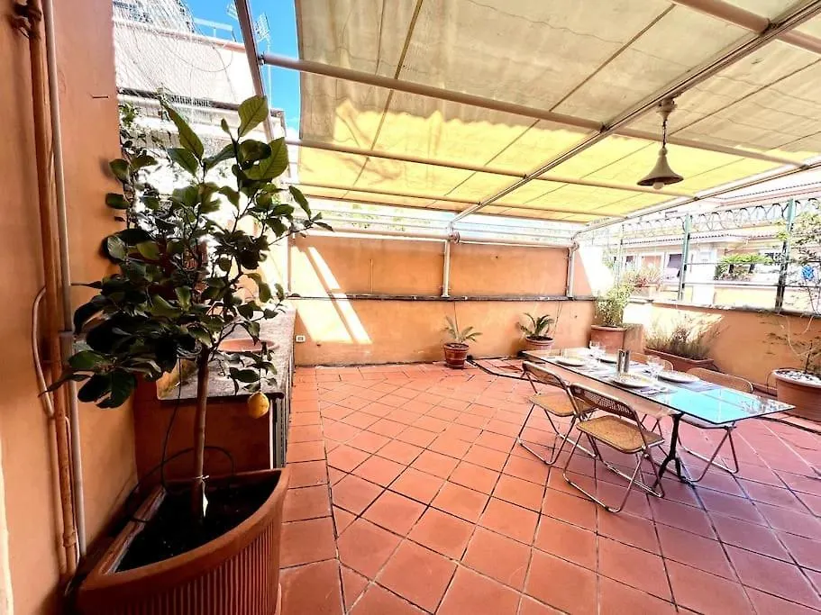 The Terrace In Rome Apartment