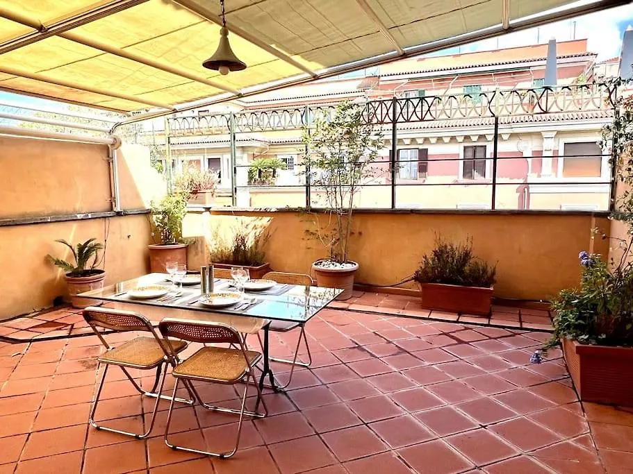 The Terrace In Rome Apartment